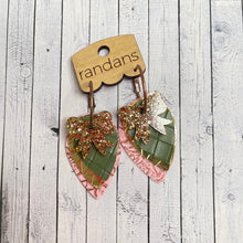 Load image into Gallery viewer, Randans custom fringe hoop earrings- petite/small