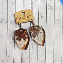 Load image into Gallery viewer, Randans custom fringe hoop earrings- petite/small