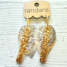 Load image into Gallery viewer, Randans petite fringe hoop earrings- neutrals- Fraser