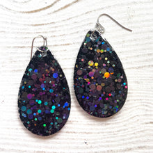 Load image into Gallery viewer, Randans Frameless Dangle Teardrops- neutrals, gold, silver, black, white