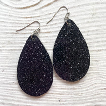 Load image into Gallery viewer, Randans Frameless Dangle Teardrops- neutrals, gold, silver, black, white