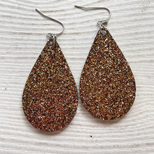 Load image into Gallery viewer, Randans Frameless Dangle Teardrops- neutrals, gold, silver, black, white