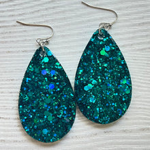Load image into Gallery viewer, Randans Frameless Dangle Teardrops- blue