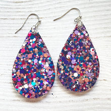 Load image into Gallery viewer, Randans Frameless Dangle Teardrops- dots and mixes
