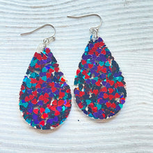 Load image into Gallery viewer, Randans Frameless Dangle Teardrops- dots and mixes
