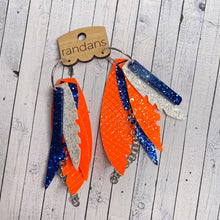 Load image into Gallery viewer, Randans custom fringe hoop earrings
