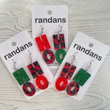 Load image into Gallery viewer, Randans Dangle Earrings- Christmas
