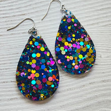 Load image into Gallery viewer, Randans Frameless Dangle Teardrops- dots and mixes
