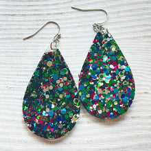 Load image into Gallery viewer, Randans Frameless Dangle Teardrops- dots and mixes
