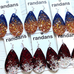 Custom Team Colors Frameless Dangles