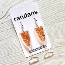 Load image into Gallery viewer, Champagne Frameless Dangle Earrings
