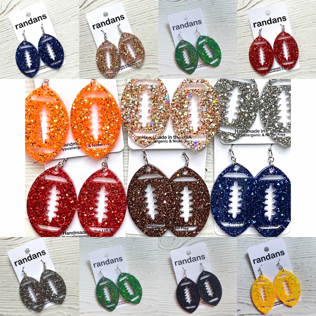 Football Frameless Dangles