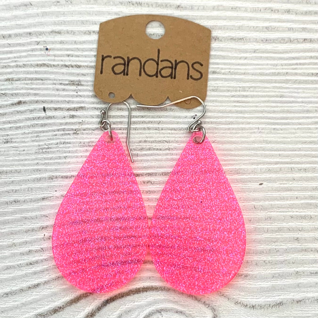 Randans Large Frameless Dangles - Pink 2