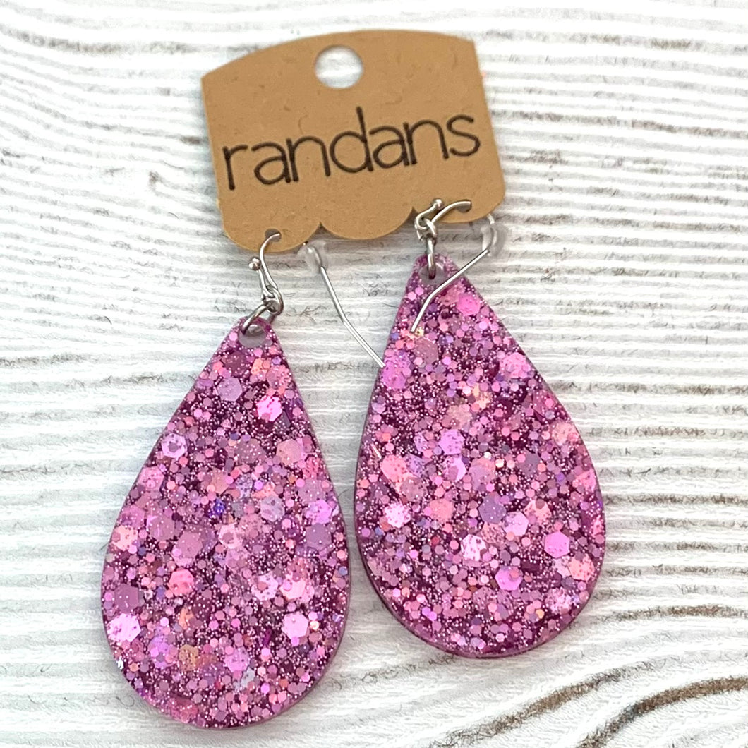Randans Large Frameless Dangles - Pink 7