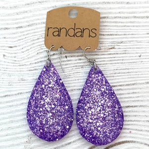 Randans Large Frameless Dangles - Purple 3