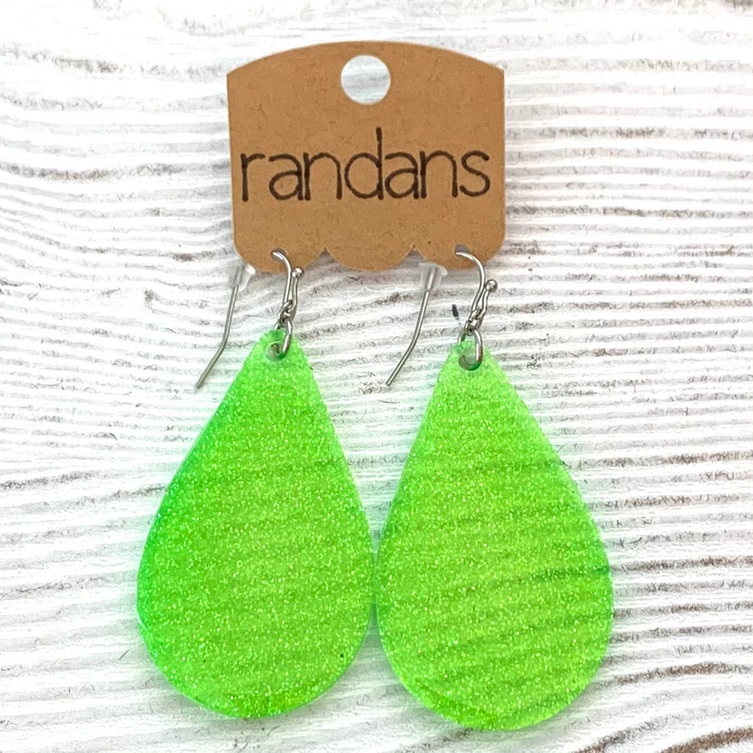 Randans Large Frameless Dangles - Green 12