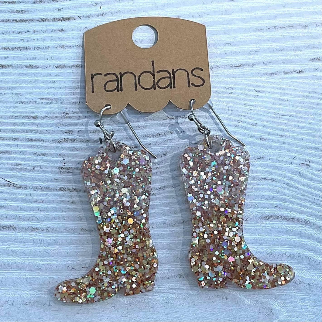 Cowgirl Boots Frameless Dangles