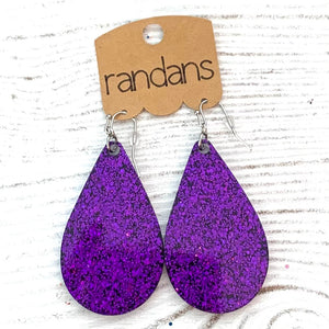 Randans Large Frameless Dangles - Purple 6