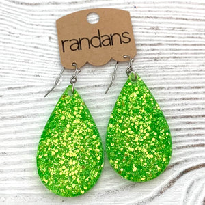 Randans Large Frameless Dangles - Green 10