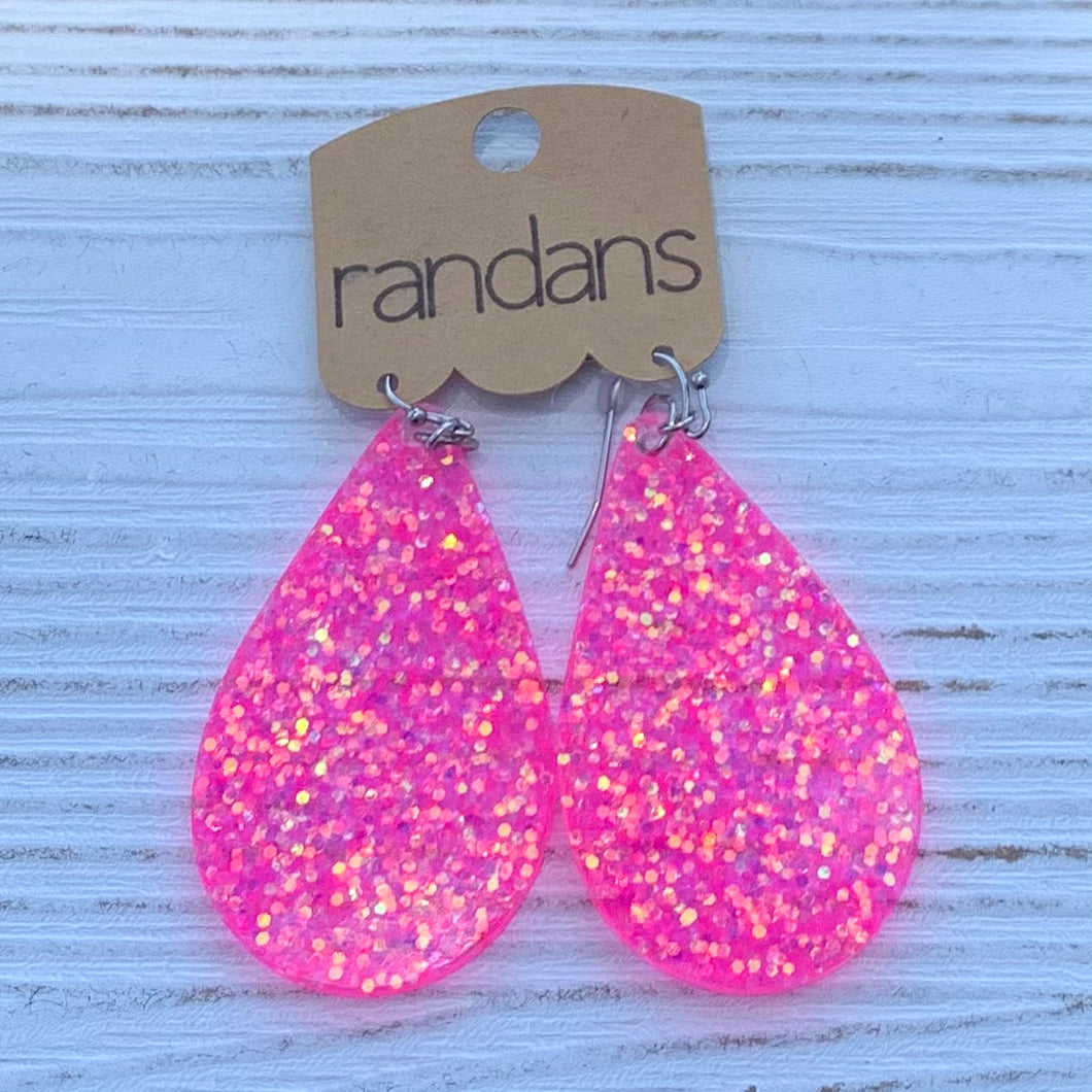 Randans Large Frameless Dangles - Pink 9